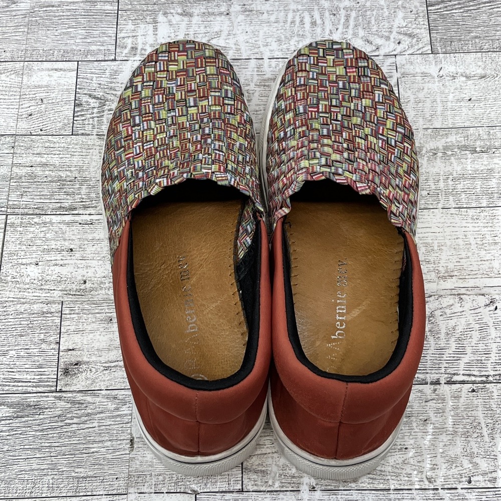 Bernie Mev Ofelia Opal Coral Stretch Woven Comfort Sneaker Women Sz EU 38 US 6.5 - Picture 8 of 10